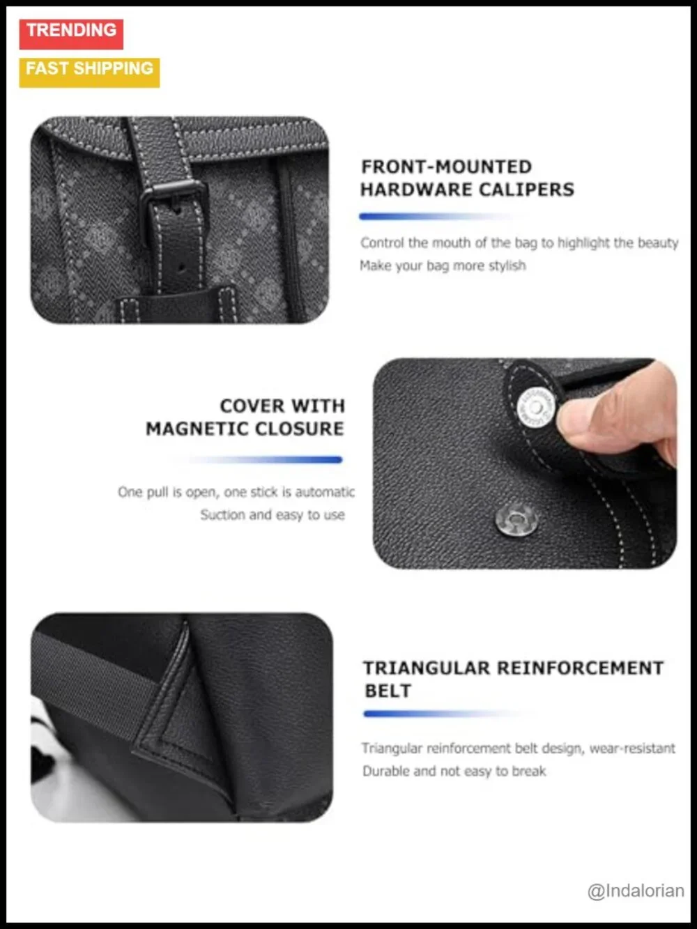 Waterproof Anti Theft Laptop Backpack for Men, 15.6in, Travel Business Bag